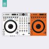 Doto Design Skin DDJ-GRV6 SRT OW Orange-White