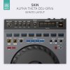 Doto Design Skin DDJ-GRV6 SRT FULL COLORS Graphite Grey