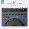 Doto Design Skin DDJ-GRV6 SRT FULL COLORS Midnight Bue