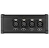 Power Dynamics CX187 RJ45 to 4x XLR3F Splitter Box