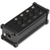 Power Dynamics CX187 RJ45 to 4x XLR3F Splitter Box