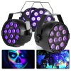 Max Blacklight Set 4ks UV LED PAR reflektorů