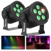 BeamZ SlimPar30 set - Sada 2 kusů SlimPar30 spot s 6x 3W LED