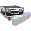 BeamZ KUBE20WH Set 6x Uplight PAR v přepravním kufru FCC30