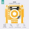 Doto Design Skin CDJ-800 FULL COLORS Dark Yellow