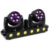 BeamZ Fuze Twin LED Wash moving head bar
