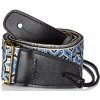 Bespeco Jacquard Strap Blue Pattern Metal Buckle