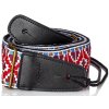 Bespeco Jacquard Strap Red Pattern Metal Buckle