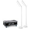 beamz bpl410w battery mast light kit with flightcase
