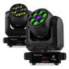 beamz cobra 160 led spot moving head with bee eye 2 pc
