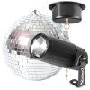 MB20 Set disco koule s motorkem a reflektorem