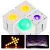 KUBE20WH Set 4ks LED Uplight reflektorů, voděodolný IP65, bílý
