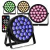 beamz bcc240 flat par 27x 4w rgbw 4 pc