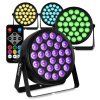 beamz bcc260 flat par 27x 6w rgbaw uv 4 pc