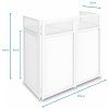 DB4W DJ Booth white