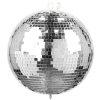 Fuzzix MB30ML Zrcadlová koule 30cm s motorem s LED podsvícením
