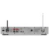 Audizio Bolzano Internet receiver with amplifier, DAB+ and CD player aluminium