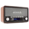 Audizio Foggia Retro DAB+ Rádio Šedá barva