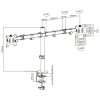 Audizio MAD20 Double Monitor Arm 13”- 32”