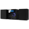 Audizio Metz HiFi mikrosystém s FM/DAB+, černý