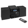 Audizio Metz HiFi mikrosystém s FM/DAB+, černý