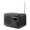 Audizio Milan přenosné rádio FM/DAB+ s baterií, černé