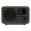 Audizio Milan přenosné rádio FM/DAB+ s baterií, dřevo