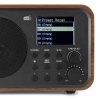 Audizio Milan přenosné rádio FM/DAB+ s baterií, dřevo