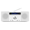 Audizio Prato mikrosystém s FM/DAB+, CD, USB a Bluetooth, bílý