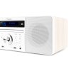 Audizio Prato mikrosystém s FM/DAB+, CD, USB a Bluetooth, bílý