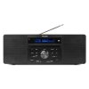 Audizio Prato mikrosystém s FM/DAB+, CD, USB a Bluetooth, černý