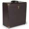 Audizio RC32 Vinyl record case dark wood