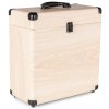 Audizio RC32 Vinyl record case light wood