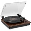 Audizio RP112L Record player BT in/out dark wood