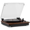 Audizio RP112L Record player BT in/out dark wood