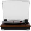 Audizio RP112L Record player BT in/out dark wood