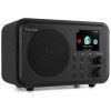 Vicenza, DAB+ a Wi-Fi rádio s Bluetooth, s vestavěným akumulátorem, černé