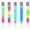 Fenton KMD55W Karaoke mikrofon s RGB osvětlením bílá