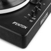 Fenton RP162LED Retro gramofon s LED podsvícením a BT in/out, černý