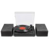 Fenton RP165B Record Player Set Black/Grey