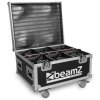 BeamZ BBP60 Uplighter Sada 6 kusů ve Flightcase s nabíječkou