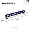 BeamZ BUV93 BAR 8X3W UV LEDS