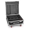 BeamZ PRO FCC10 Flightcase pro 8x BBP54 kombinované nabíjení