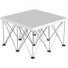 BeamZ Professional Riser D750 Deck Riser Legs 100 x 100cm Aluminium 60cm
