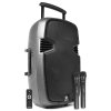 Vonyx SPJ-PA915 Přenosný zvukový systém ABS 15" 2 UHF/USB/MP3