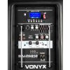 Vonyx SPJ-PA912 Přenosný zvukový systém ABS 12" 2 UHF/USB/MP3