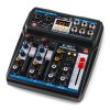 Vonyx VMM-P500 4-Channel Music Mixer With DSP/USB AND MP3/BT