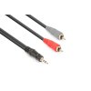 Vonyx CX334-6 kabel 3,5 mm stereo jack - 2x RCA 6m