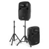 Vonyx VPS102A Plug & Play 600W Speaker SET With Stands