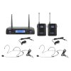 Vonyx WM62B Wireless Micro UHF With 2 Bodypack